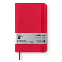 Caderneta Quadriculada taccbook Vermelha 9x14 Flex