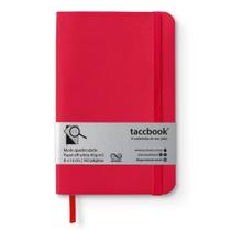 Caderneta Quadriculada taccbook Vermelha 9x14 Flex Caderneta Quadriculada taccbook Vermelha 9x14 Flex