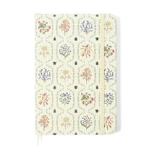 Caderneta Sem Pauta 14x21cm Jardim Off White Cicero