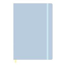 Caderneta Sem Pauta Azul Candy 192 Páginas Redoma Capa Dura