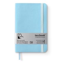 Caderneta Sem pauta taccbook Azul (pastel) 9x14 Flex