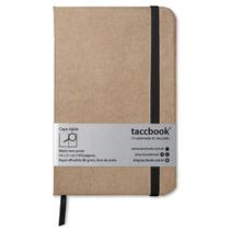 Caderneta Sem pauta taccbook Kraft 9x14 Ríg. Caderneta Sem pauta taccbook Kraft 9x14 Ríg.