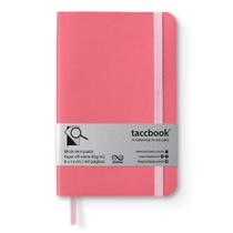 Caderneta Sem pauta taccbook Salmão 9x14 Flex Caderneta Sem pauta taccbook Salmão 9x14 Flex