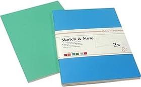 Caderneta Sketch & Note 125g A6 C/ 20fls (azul e Verde) 10628880 Caderneta Sketch & Note 125g A6 C/ 20fls (azul e Verde) 10628880