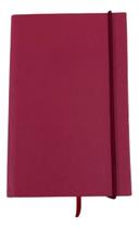 Caderneta Sketchbook Peq. Tipo Moleskine 9x14 cm Sem Pauta - Bordô