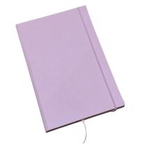 Caderneta Sketchbook Tipo Moleskine 14x21cm Sem Pauta - Capa Rosa BB - Serv Color