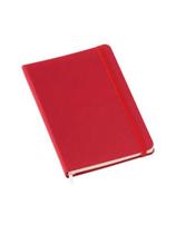 Caderneta Sketchbook Tipo Moleskine 14x21cm Sem Pauta - Capa Vermelha