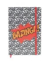 Caderneta The Big Bang Theory Bazinga Fd Branco A5 43216