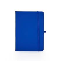 Caderneta Tipo Moleskine 17x13 Capa Emborrachada Com Pauta Azul Caderneta Tipo Moleskine 17x13 Capa Emborrachada Com Pauta Azul