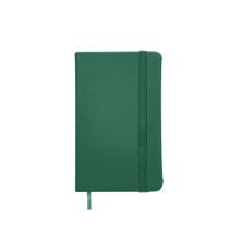 Caderneta Tipo Moleskine Agenda Escrever Estudar 13x8 Bolso Verde