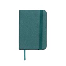 Caderneta Tipo Moleskine Bolso Anotações Lisa Verde - Serv Color