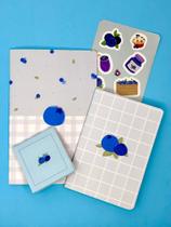 Cadernetas de Frutinhas - Kit com 4 unidades - Babs - Cadernetas de Frutinhas - Kit com 4 unidades - Babs -