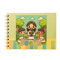 Caderninho Bobbie Goods Cristão Jesus Figuras Bíblia Pintura