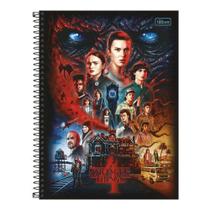 Caderno 01 Matéria 80 Folhas Stranger Things Tilibra