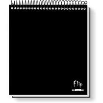 Caderno 01X1 Capa Dura 2021 Flip Neutro Preto Vert 80F