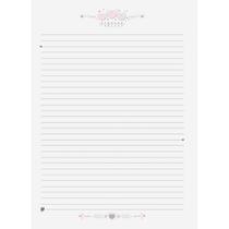 Caderno 01X1 Capa Dura 2021 FLUFFY 80FLS.