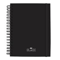 Caderno 01X1 Capa Dura All Black Smart 80F.C/Elastico