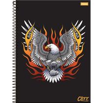 Caderno 01x1 capa dura cliff masculino 80fls. foroni