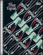 Caderno 01X1 Capa Dura Coca Cola Connect 80Fls