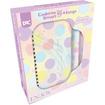 Caderno 01X1 Capa Dura Colegial ENJOY SMART 80 Folhas com Estojo Caderno 01X1 Capa Dura Colegial ENJOY SMART 80 Folhas com Estojo