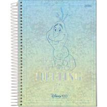 Caderno 01X1 Capa Dura Disney 100TH 80FLS.