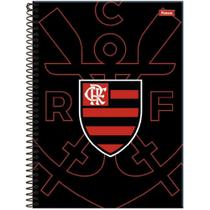 Caderno 01X1 Capa Dura Flamengo FIT 80 Folhas (pacote com 4) Caderno 01X1 Capa Dura Flamengo FIT 80 Folhas (pacote com 4)