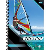 Caderno 01x1 capa dura jump 96 folhas foroni
