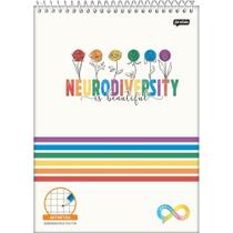 Caderno 01X1 Capa Dura Neuro Esp.topo Aritimetica 60F Pacote com 05