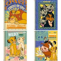 Caderno 01X1 Capa Dura o Rei Leao 80FLS PCT.C/04