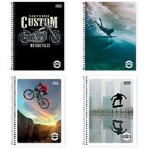Caderno 01X1 Capa Dura Pepper Masculino 80Fls. Caderno 01X1 Capa Dura Pepper Masculino 80Fls.