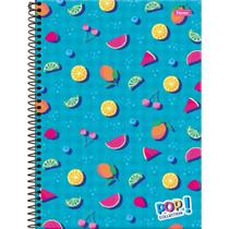 Caderno 01X1 Capa Dura POP Collection 96 Folhas - Pacote com 04