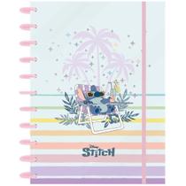 Caderno 01X1 Capa Dura Stitch Disco 80F