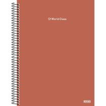 Caderno 01X1 Capa Dura WORLD CLASS 80F PCT.C/04