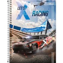 Caderno 01X1 Capa Dura X-Racing 80Fls.