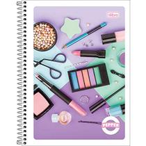 Caderno 01X1 Flexivel Pepper Feminino 80 Folhas
