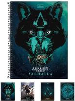 Caderno 080 cd assassins creed tilibra