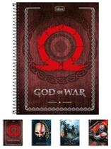 Caderno 080 cd tilibra god of war 308633