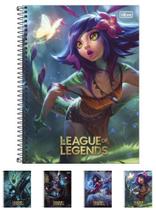 Caderno 080 cd tilibra league of legends