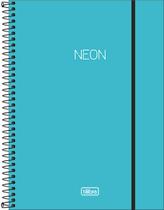 Caderno 080 cp neon az tilibra 302376