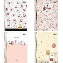 Caderno 1/4 080 cd tilibra pooh 292281