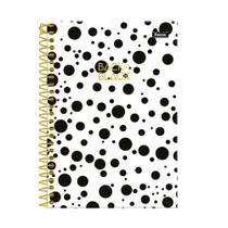 Caderno 1/4 80 Fls C.D. Foroni - Back to Black 3