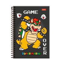 Caderno 1/4 80 Fls C.D. Foroni - Super Mario 1