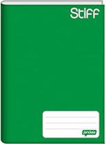 Caderno 1/4 brochura 48 folhas capa dura stiff jandaia verde - 00050-11