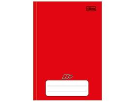 Caderno 1/4 Brochura Linha C/D 96 Fls Vermelho - Tilibra Caderno 1/4 Brochura Linha C/D 96 Fls Vermelho - Tilibra
