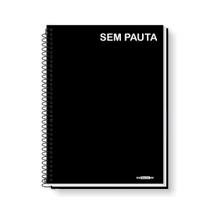 Caderno 1/4 C.D. 200 Folhas Tamoio - Neutro Sem Pauta