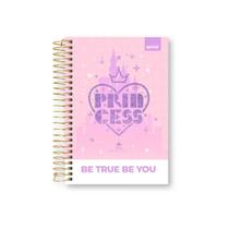 Caderno 1/4 Espiral Capa Dura Princesas 80 fls Spiral Caderno 1/4 Espiral Capa Dura Princesas 80 fls Spiral
