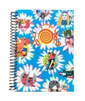 Caderno 1/4 espiral Xoc Vintage com 96 folhas unidade Caderno 1/4 espiral Xoc Vintage com 96 folhas unidade