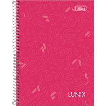 Caderno 1/4 Lunix 80 Folhas Espiral - Tilibra