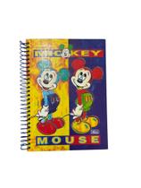 Caderno 1/4 Mickey com 96 fls espiral Tilibra