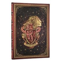 Caderno 1/4 Paperblanks Harry Potter Grifinória Midi Capa Dura Pautado